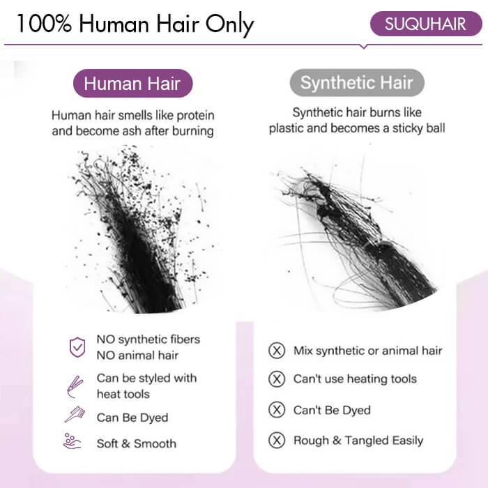Suqu Hair Pixie Cut Short Bob Wig Glueless 13x4 Pre-cut Lace Human Hair