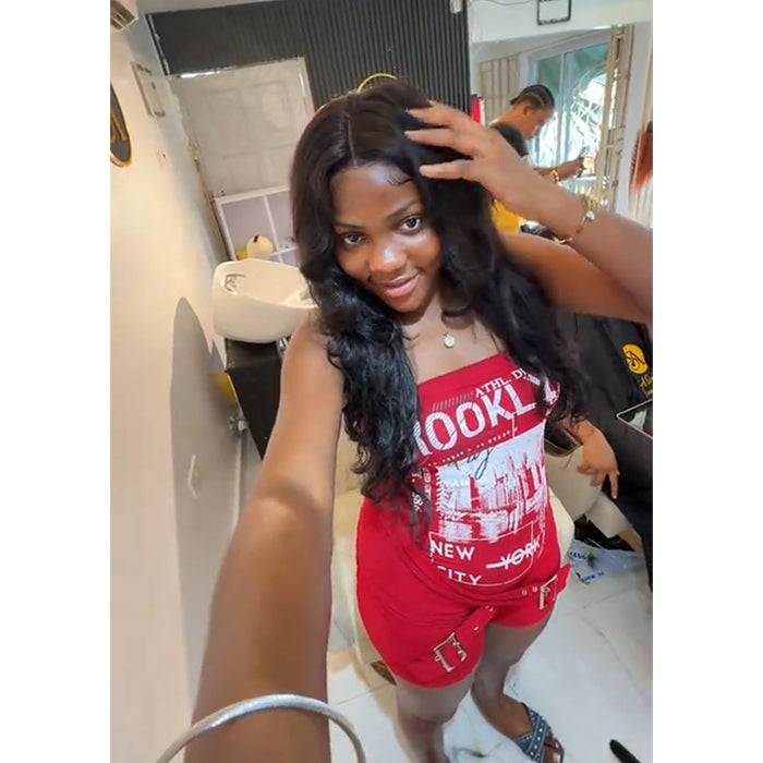 Influence Show | 24''Body Wave Wig | Glueless Frontal Wig 13×4 Lace