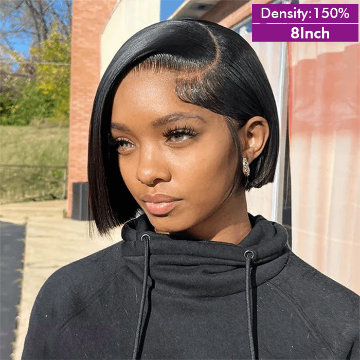Wholesale Price | Bob Wig |  Frontal/Closure HD Lace Glueless (8-16'')
