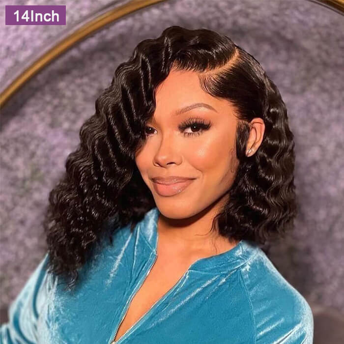 Loose Deep Wave Wigs 13x4 Lace Frontal Brazilian Human Hair Wigs