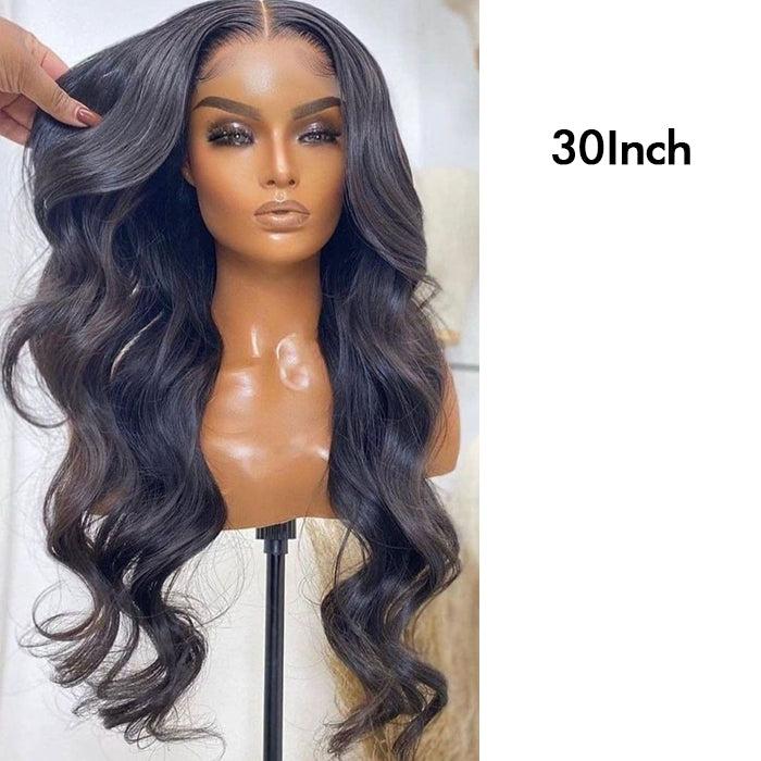 Body Wave Wig Glueless Human Hair Pre Cut  Lace 13x4 HD Lace Front Wig
