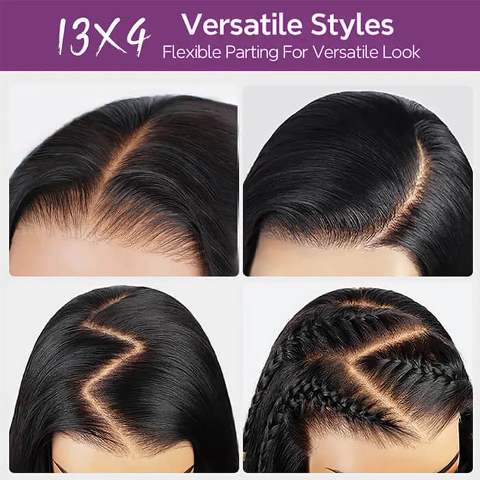 Glueless Wear And Go Wigs Water Wave HD Wig Transparent Lace Frontal Human Hair