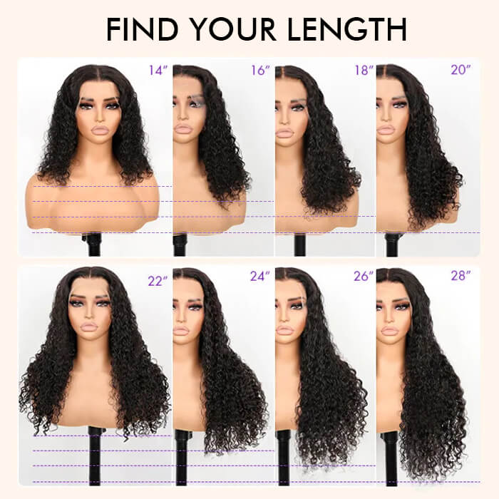 Suqu Hair Chocolate Brown Curly 4x4 5x5 13x4 HD Lace Front Brazilian Human Hair Wig