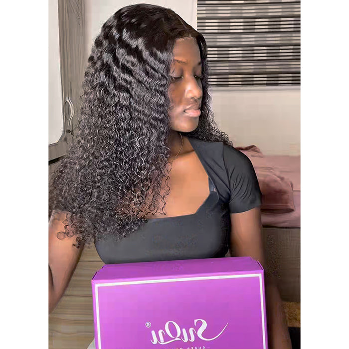 Influencer Show | 22''Curly Wig | Glueless Frontal Wig 13×4 Lace