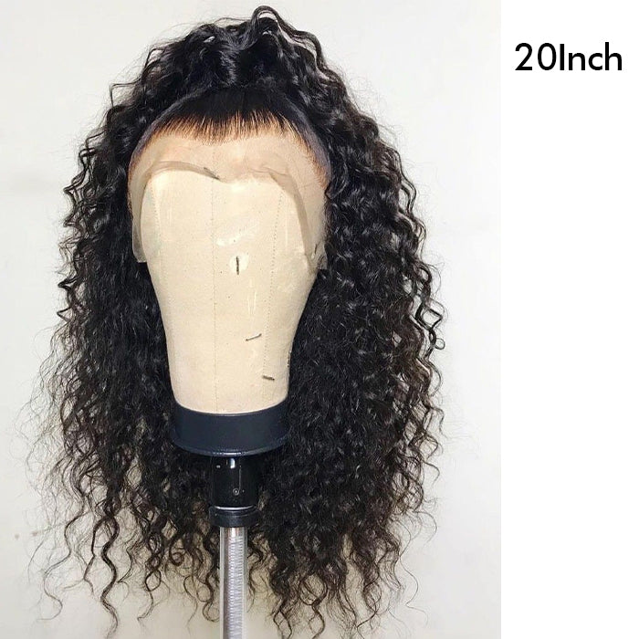 Suqu Hair 360 Lace Frontal Wig Pre Plucked Curly Lace Front Wig For Black Women