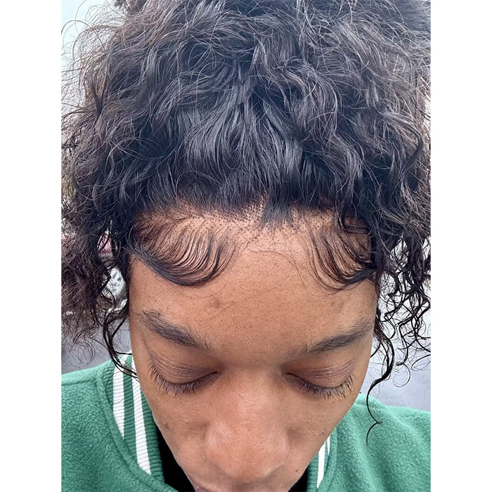 Suqu Hair 360 Lace Frontal Wig Pre Plucked Curly Lace Front Wig For Black Women