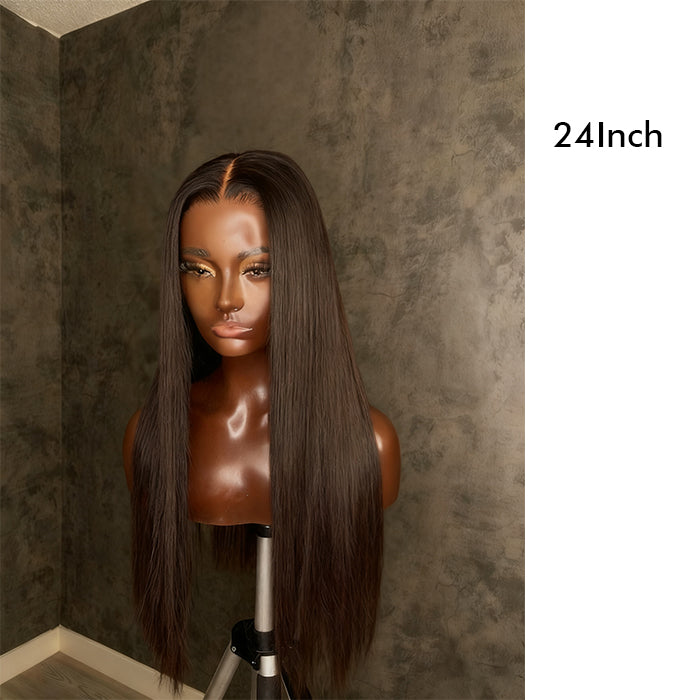 Wholesale Price | 24'' Straight Wig | Glueless Closure 5*5 Lace