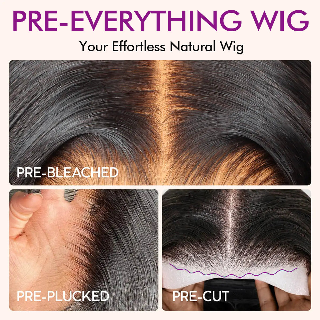 Real Show | Ocean Wave Bouncy Bob Wig | 14'' Frontal/Closure  HD Lace Or Glueless