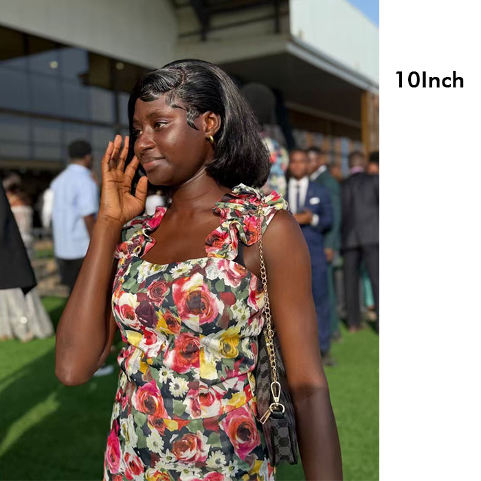 Real Show | Super Double Drawn Bob Wig | Frontal/Closure HD Lace Or Glueless (8-16'')