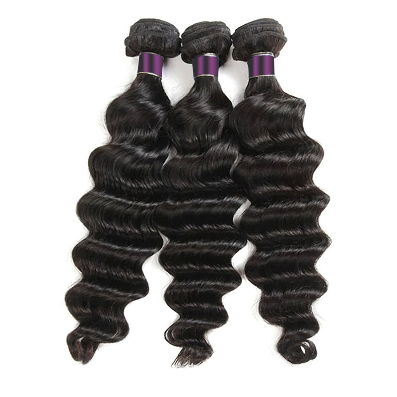 Bundle Sale Deep Wave Bundles 100% Unprocessed Virgin Human Hair