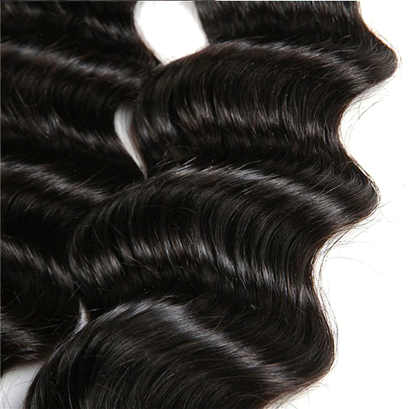 Bundle Sale Deep Wave Bundles 100% Unprocessed Virgin Human Hair