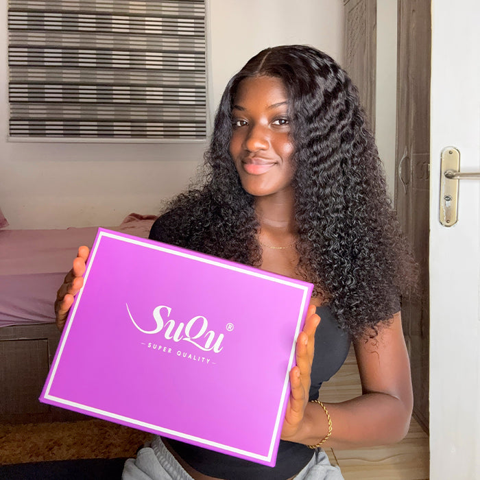 Get A Free Wig-Transparent 13x4 Lace Front Wig Human Hair Curly Hair Natural Hairline With Baby Hair