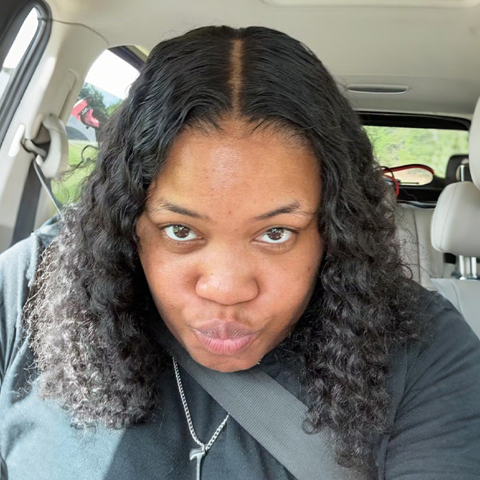 Deep Wave Wig Glueless Pre Plucked Natural Hairline Human Hair Wig
