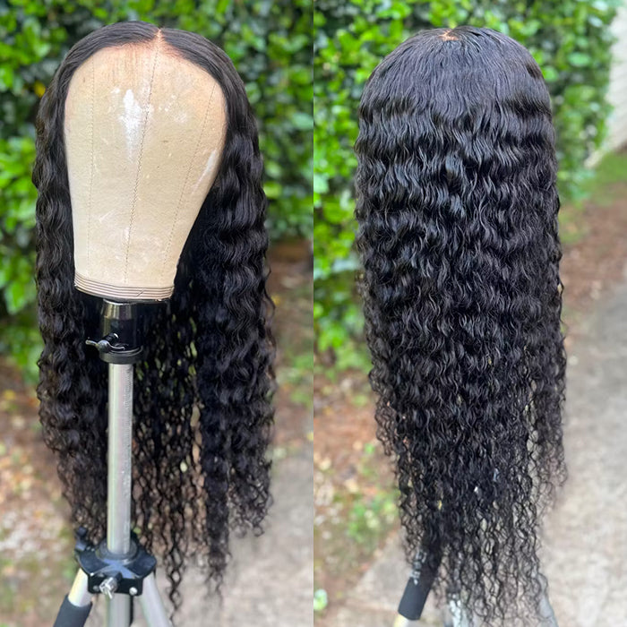 13x4 Deep Wave HD Lace Frontal Human Hair Wigs Brazilian Human Hair For Women