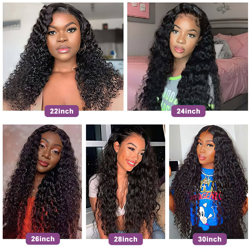 2x6 5x5 Water Wave Lace Wigs 100% High Quality Virgin Human Hair Wigs