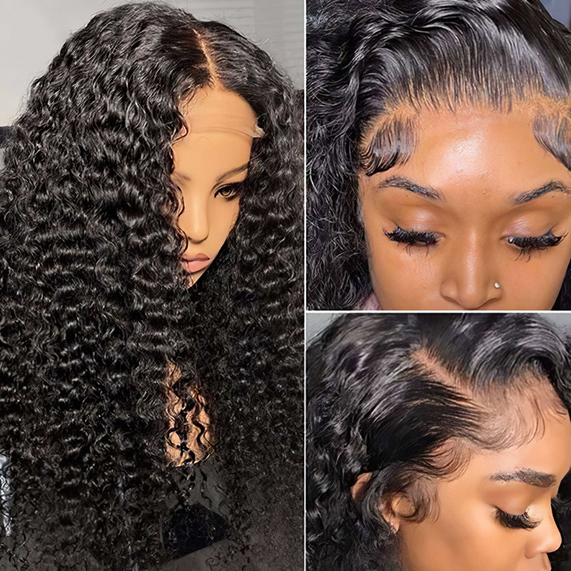 2x6 5x5 Water Wave Lace Wigs 100% High Quality Virgin Human Hair Wigs