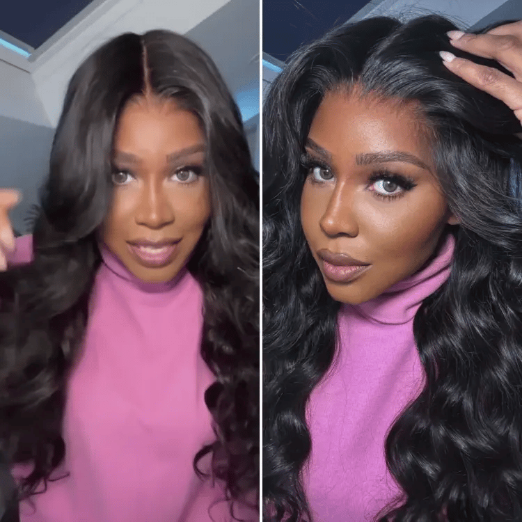 Body Wave Glueless HD Lace Frontal Wig 4x4 5x5 Pre-cut Lace Human Hair