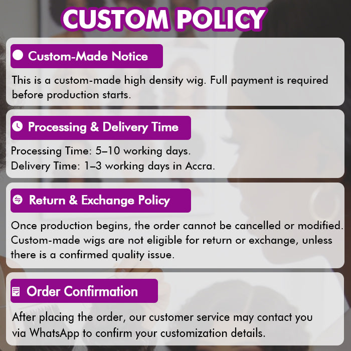 Custom High Density | Deep Wave Lace Wig | Closure/Frontal