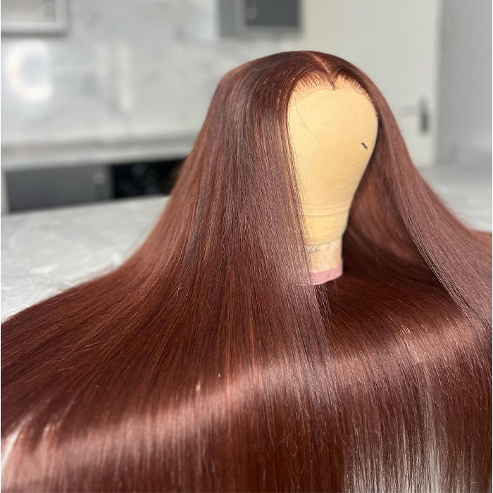 Real Show | Body Wave Wig | #4 Brown Color |Frontal/Closure HD Lace Or Glueless (8-32'')