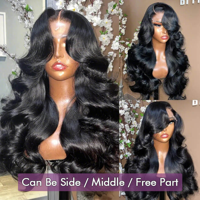 BOGO-Body Wave Wig 4x4 5x5 13x4 Transparent HD Lace Human Hair Wig