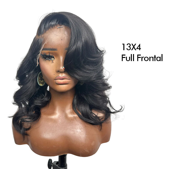 Real Show | Body Wave Wig |  Frontal/Closure HD Lace Or Glueless (8-16'')