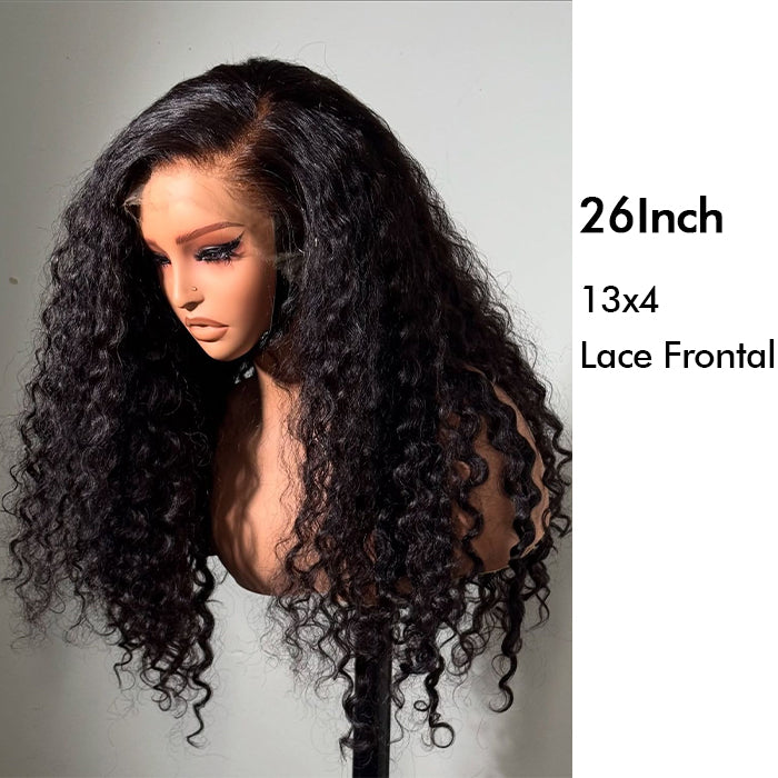 Get A Free Wig-Transparent 13x4 Lace Front Wig Human Hair Curly Hair Natural Hairline With Baby Hair