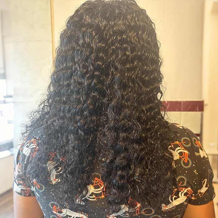 Jerry Curly Wear Go 4x4/5x5 HD Lace Closure Human Hair Wig Glueless Pre-cut Wig