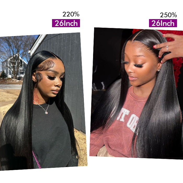 Custom High Density | Straight Lace Wig | Closure/Frontal