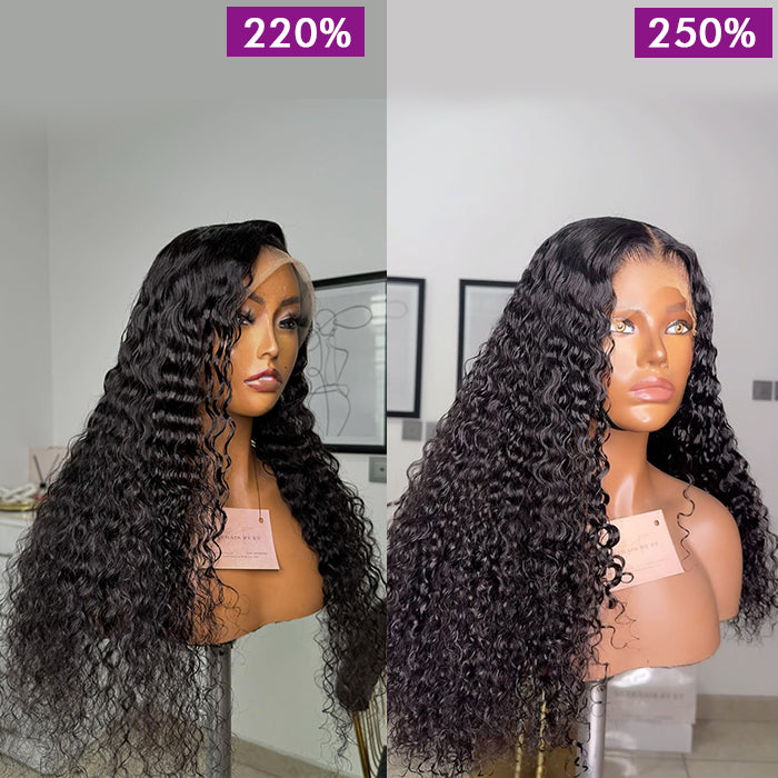 Custom High Density | Deep Wave Lace Wig | Closure/Frontal