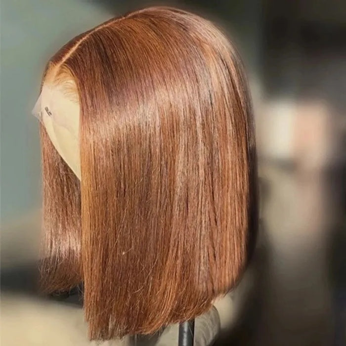 Real Show |Color Bob Wig |  Frontal/Closure Glueless (8-16'')