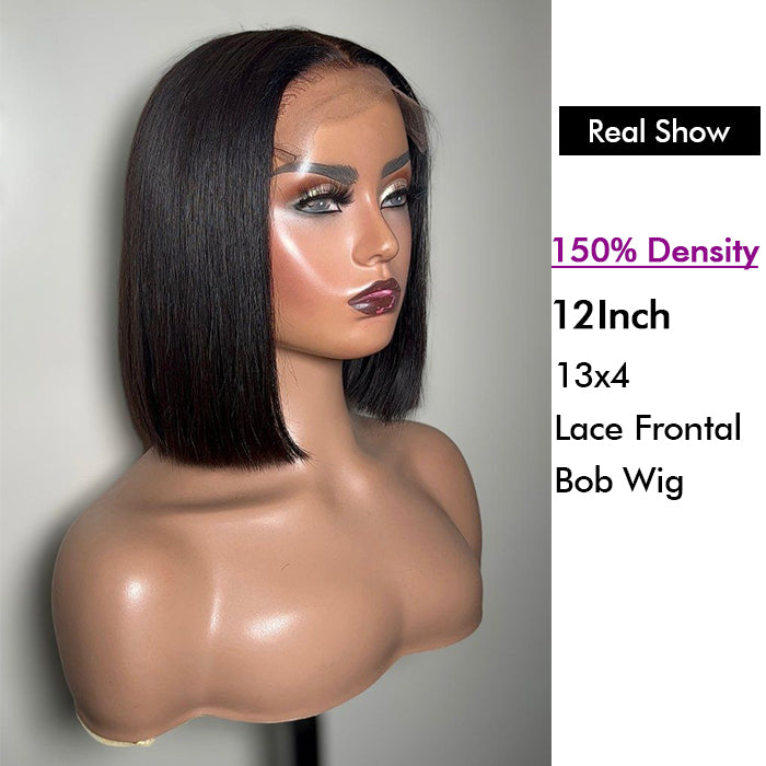 Wholesale Price | Bob Wig |  Frontal/Closure HD Lace Glueless (8-16'')