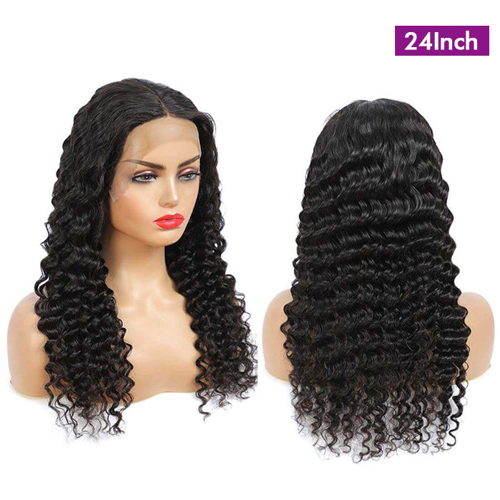 Real Show | Deep Wave Wig | Frontal/Closure HD Lace Glueless (14-32'')