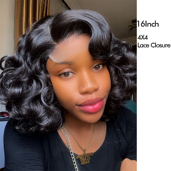 Real Show | Bouncy Wavy Egg Curl Wig | Frontal/Closure HD Lace Or Glueless (12-32'')