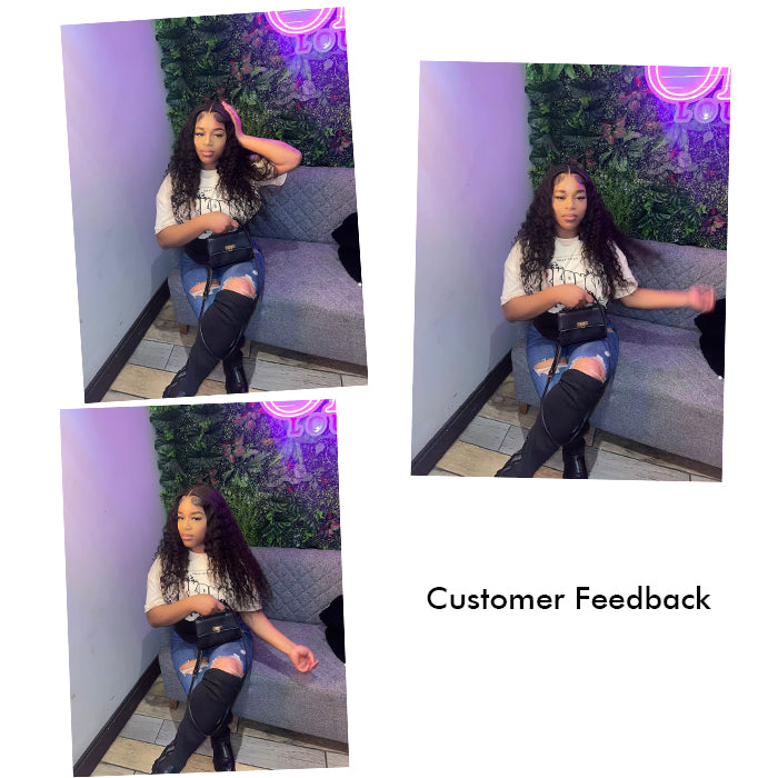 Real Show | Deep Wave Wig |  Frontal/Closure HD Lace Or Glueless (10-32'')