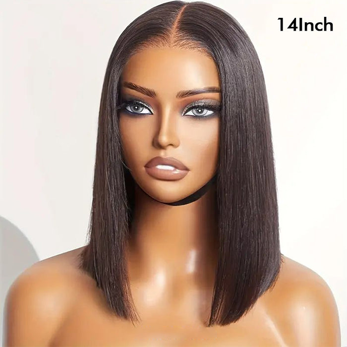 Wholesale Price | 14'' Straight Bob Wig | Glueless Frontal 13*4 Lace
