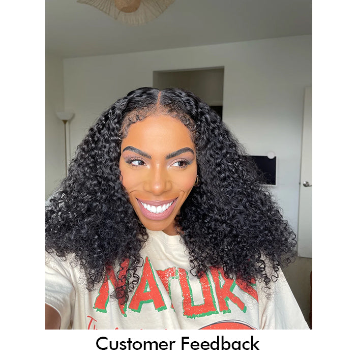 Real Show |4C Edge Hairline | Curly Wig | Frontal/Closure HD Lace Or Glueless (14-32'')