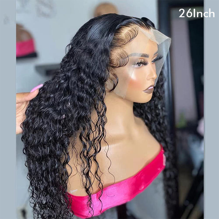 Real Show | Deep Wave Wig |  Frontal/Closure HD Lace Or Glueless (10-32'')