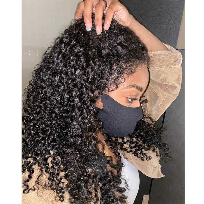 Real Show |4C Edge Hairline | Curly Wig | Frontal/Closure HD Lace Or Glueless (14-32'')