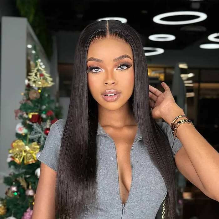 13x4 Lace Front Wigs Straight Human Hair 30 Inch Skin Melt Transparent Lace Wigs