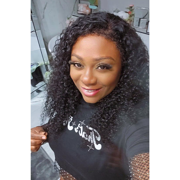 Real Show |4C Edge Hairline | Curly Wig | Frontal/Closure HD Lace Or Glueless (14-32'')