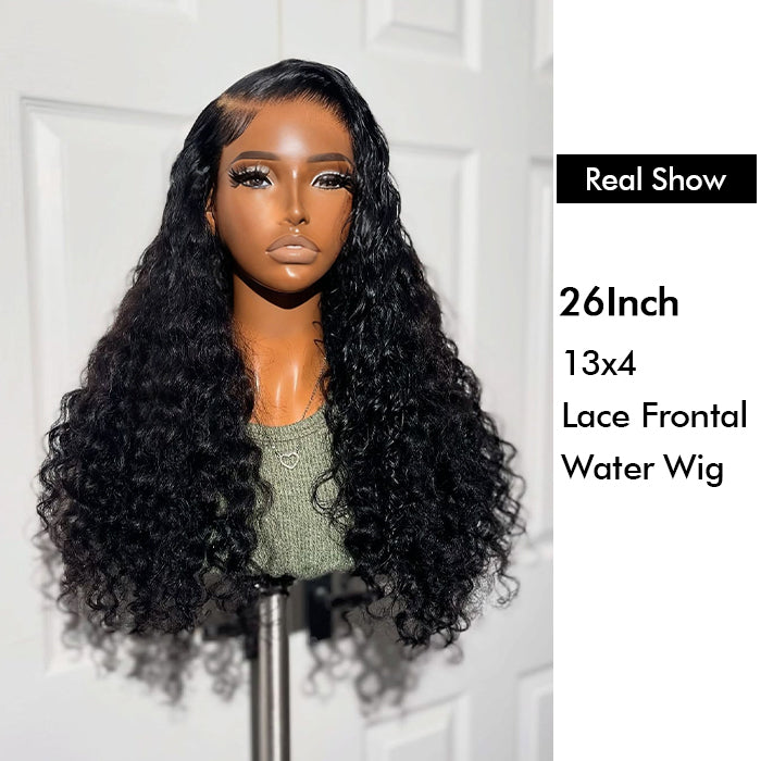 Wholesale Price | Water Wave Wig | Glueless Frontal/Closure Lace( 24Inch, 26Inch)