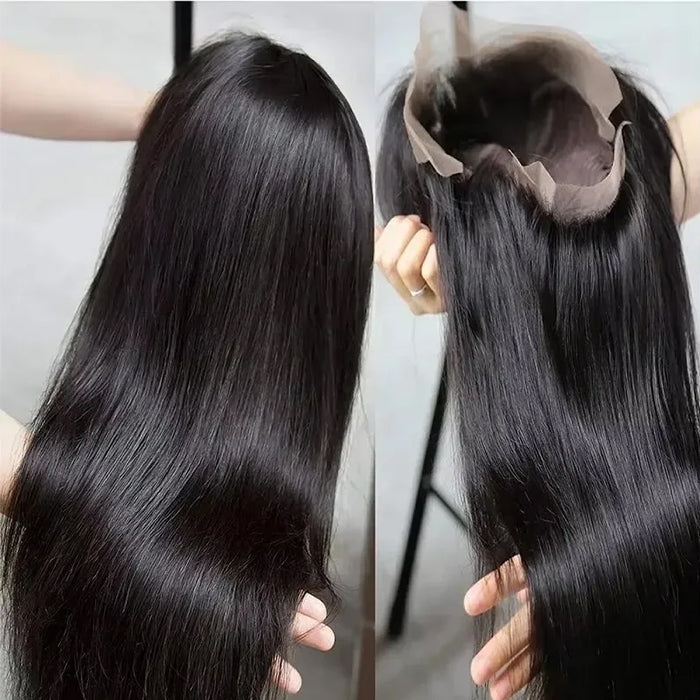 Real Show | Straight Wig | 360 Lace Full Frontal HD Lace  (12-30'')