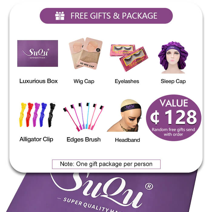 ₵128 Value Suquhair Free Gifts For Your Orders