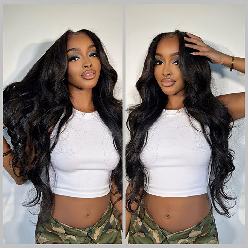 2x6 5x5 Body Wave Closure Wig Human Hair Wigs for Women