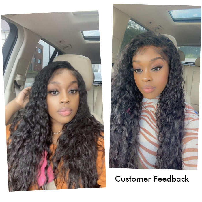 Real Show |Water Wave Wig |  Frontal/Closure HD Lace Or Glueless (10-32'')