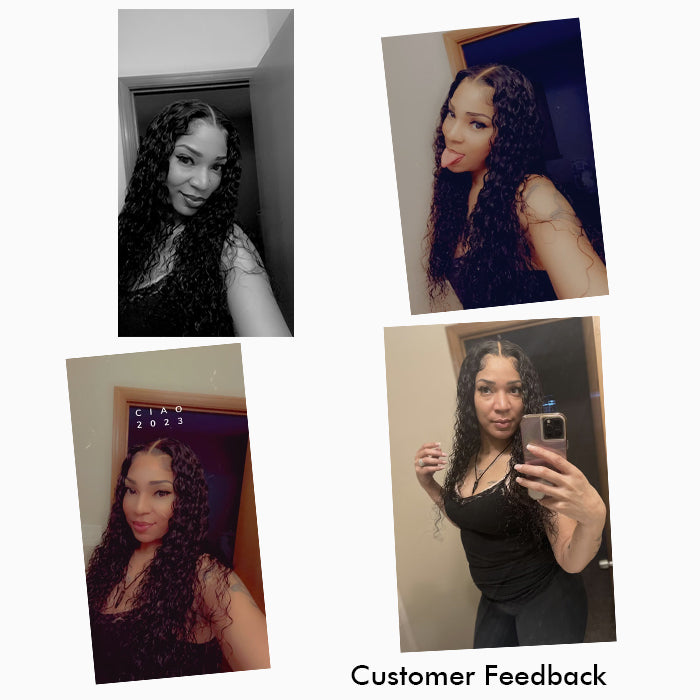 Real Show |Water Wave Wig |  Frontal/Closure HD Lace Or Glueless (10-32'')