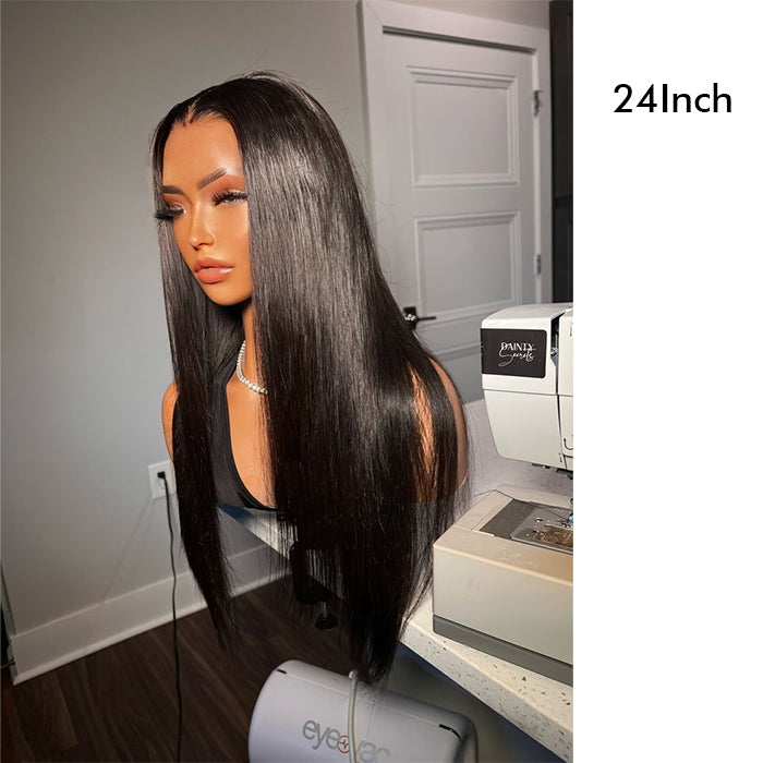 Wholesale Price | 24'' Straight Wig | Glueless Closure 5*5 Lace