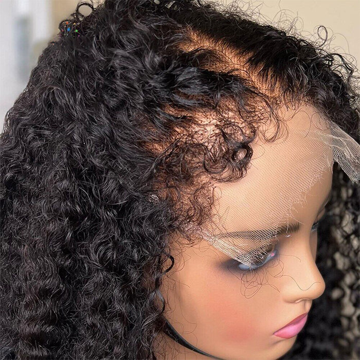 Real Show |4C Edge Hairline | Curly Wig | Frontal/Closure HD Lace Or Glueless (14-32'')