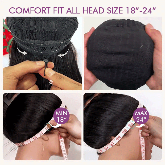 Pull Go Pre-Everything Bouncy Egg Curls Glueless Drawstring Wig