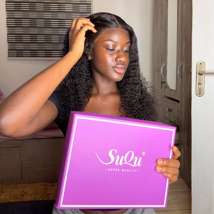 Get A Free Wig-Transparent 13x4 Lace Front Wig Human Hair Curly Hair Natural Hairline With Baby Hair